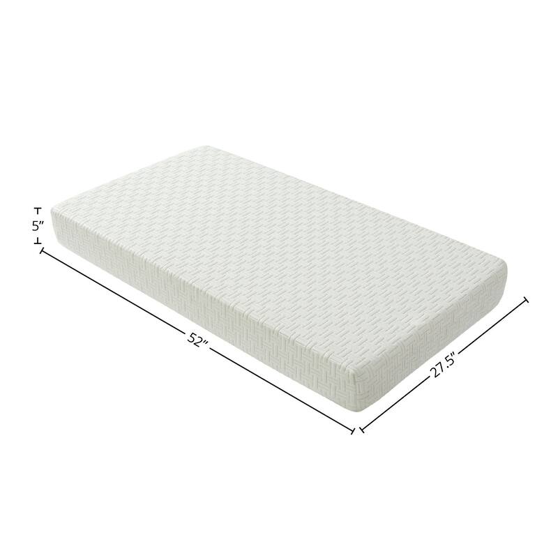 Mattress ImagioCool 52" Wide DualSided Crib Mattress, Cream On Sale
